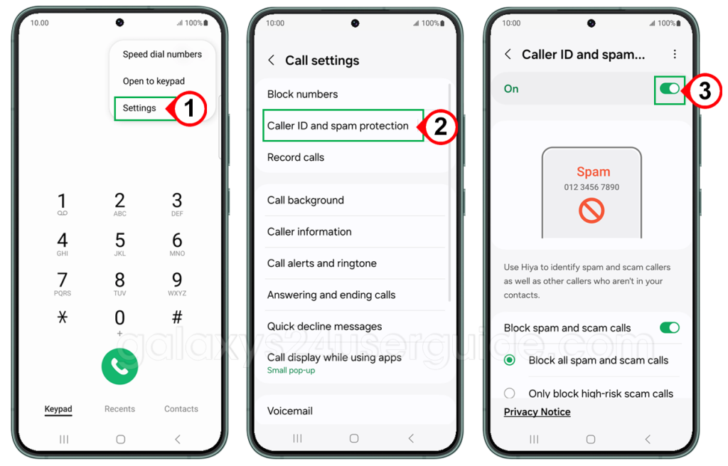 How to block calls on Samsung Galaxy S24